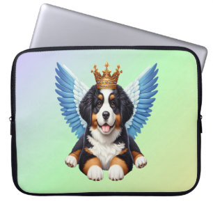 Angel Bernese Mountain Dog Lovers Berner Puppy Laptopschutzhülle