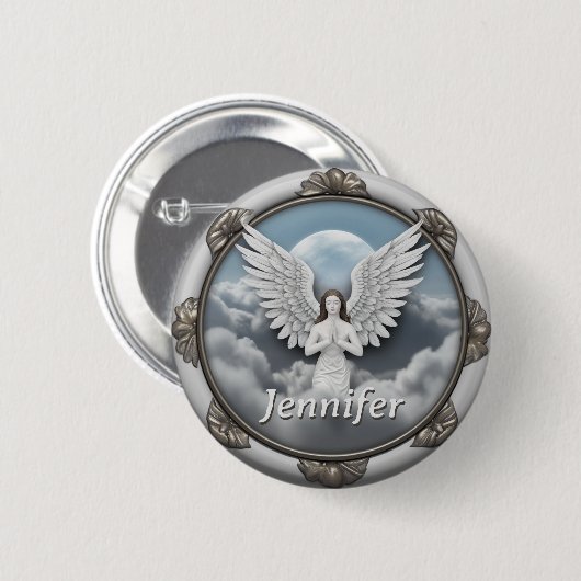 Angel beten button (Vorne & Hinten)