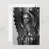 Angel beten postkarte (Vorne/Hinten)