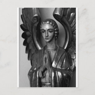 Angel beten postkarte