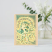 Angel beten postkarte (Stehend Vorderseite)
