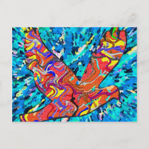 Angel Bird Postkarte