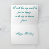 ANGEL Birthday card Karte (Innenseite)