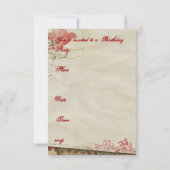 Angel Birthday Einladung (Rückseite)