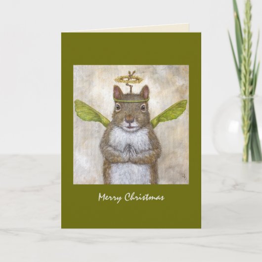 Angel Blake Weihnachtskarte Feiertagskarte (Vorderseite)