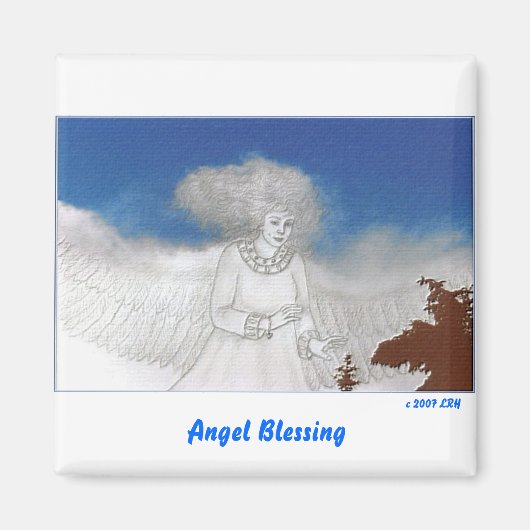 Angel Blessing Magnet (Vorne)