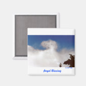 Angel Blessing Magnet (Vorderseite/Rückseite)