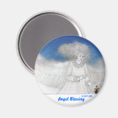 Angel Blessing Magnet (Vorderseite/Rückseite)