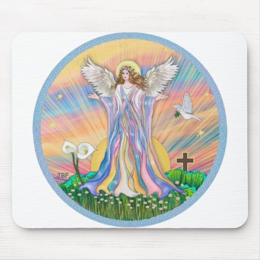 Angel Blessing Mousepad (Vorne)