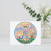 Angel Blessing Postkarte (Stehend Vorderseite)