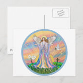 Angel Blessing Postkarte (Vorne/Hinten)