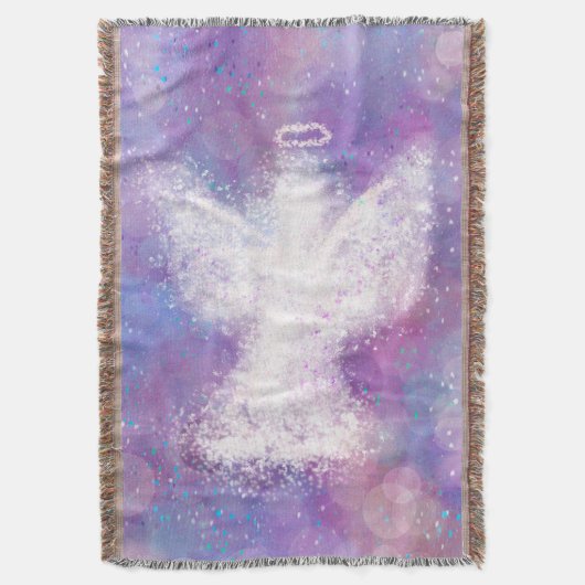Angel Blessings Decke (Vorderseite Vertikal)