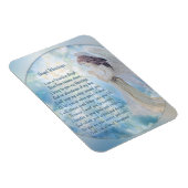 Angel Blessings Gedicht Magnet (Rechte Seite)