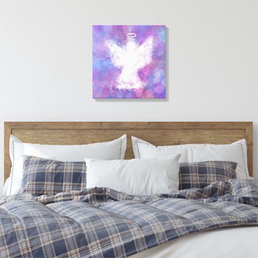 Angel Blessings Leinwanddruck (Insitu (Schlafzimmer))