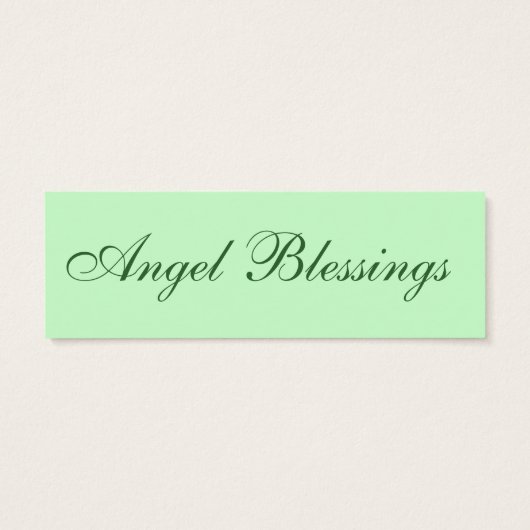 Angel Blessings LIEBE Hinweis (Rückseite)