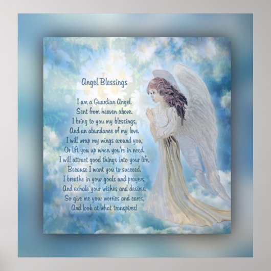 Angel Blessings Poster (Vorne)