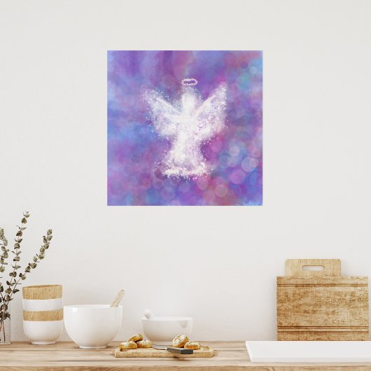Angel Blessings Poster (Küche)