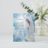 Angel Blessings Postkarte (Stehend Vorderseite)