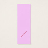 Angel Book Marker (Rückseite)