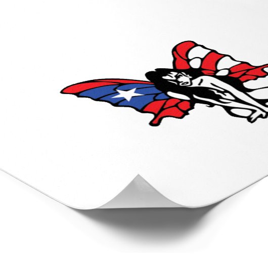 ANGEL BORICUA POSTER (Ecke)