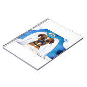 Angel Boxer Dog Notizblock (Linke Seite)