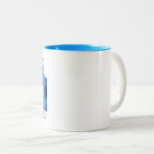 Angel Boxer Dog Zweifarbige Tasse (VorderseiteRechts)