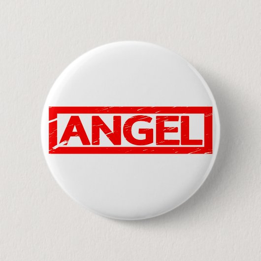 Angel-Briefmarke Button (Vorderseite)