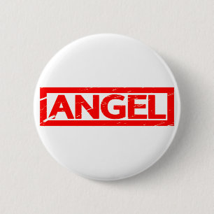 Angel-Briefmarke Button