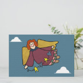 Angel Briefpapier (Stehend Vorderseite)