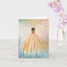 Angel Bright Blank Card Karte