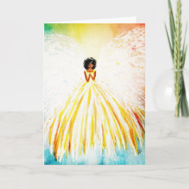 Angel Bright Holiday Card Karte