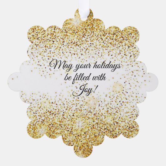 Angel Bright Paper Ornament (Rückseite)