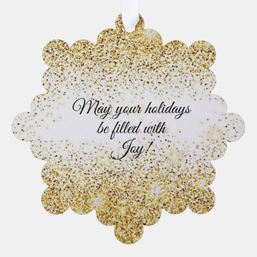 Angel Bright Paper Ornament (Rückseite)