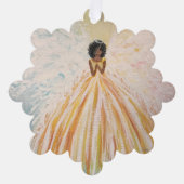 Angel Bright Paper Ornament (FRAZIER PENNER) Karte (Vorderseite)