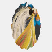 Angel Bright Paper Ornament Karte (Rechts)