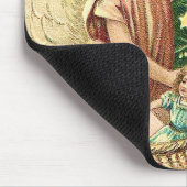 Angel bringen Weihnachtsgeschenke und Geschenke Mousepad (Ecke)