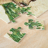 Angel bringen Weihnachtsgeschenke und Geschenke Puzzle (Seite)