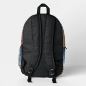 Angel Bunny Bedruckter Rucksack (Rückseite)