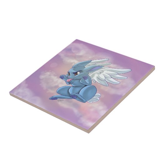 Angel Bunny Fliese (Seite)
