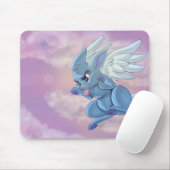 Angel Bunny Mousepad (Mit Mouse)