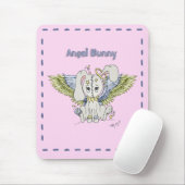 Angel Bunny Mousepad (Mit Mouse)