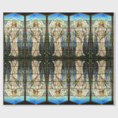 Angel-Buntglas Geschenkpapier (Flach)