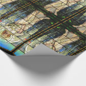 Angel-Buntglas Geschenkpapier (Ecke)