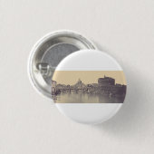 Angel-Burg und Vatikankuppel Button (Vorne & Hinten)