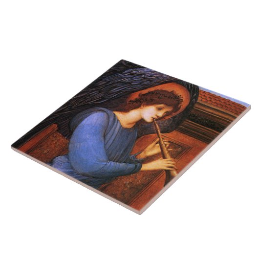 Angel Burne-Jones Christmas Art Tile oder Trivet Fliese (Seite)