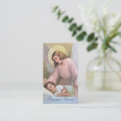 Angel Business Card Visitenkarte (Stehend Vorderseite)