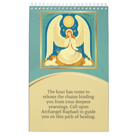 angel calendar kalender (Rückseite)