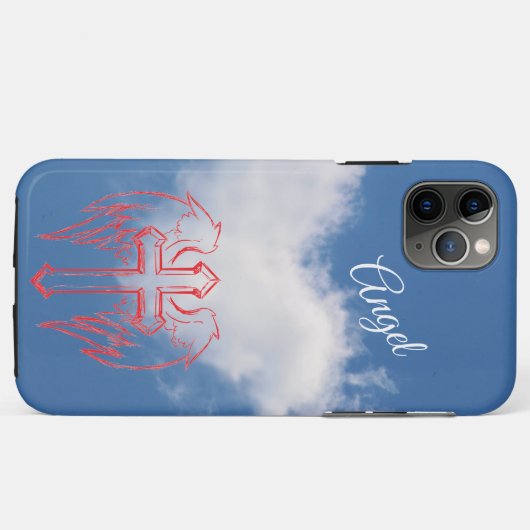 Angel Case-Mate iPhone Hülle (Rückseite (Horizontal))