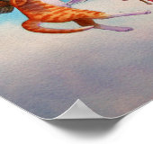 Angel Cat and Mouse Game Poster (Ecke)