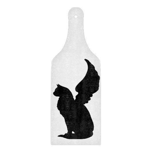 Angel Cat Cutting Board Schneidebrett (Vorderseite)
